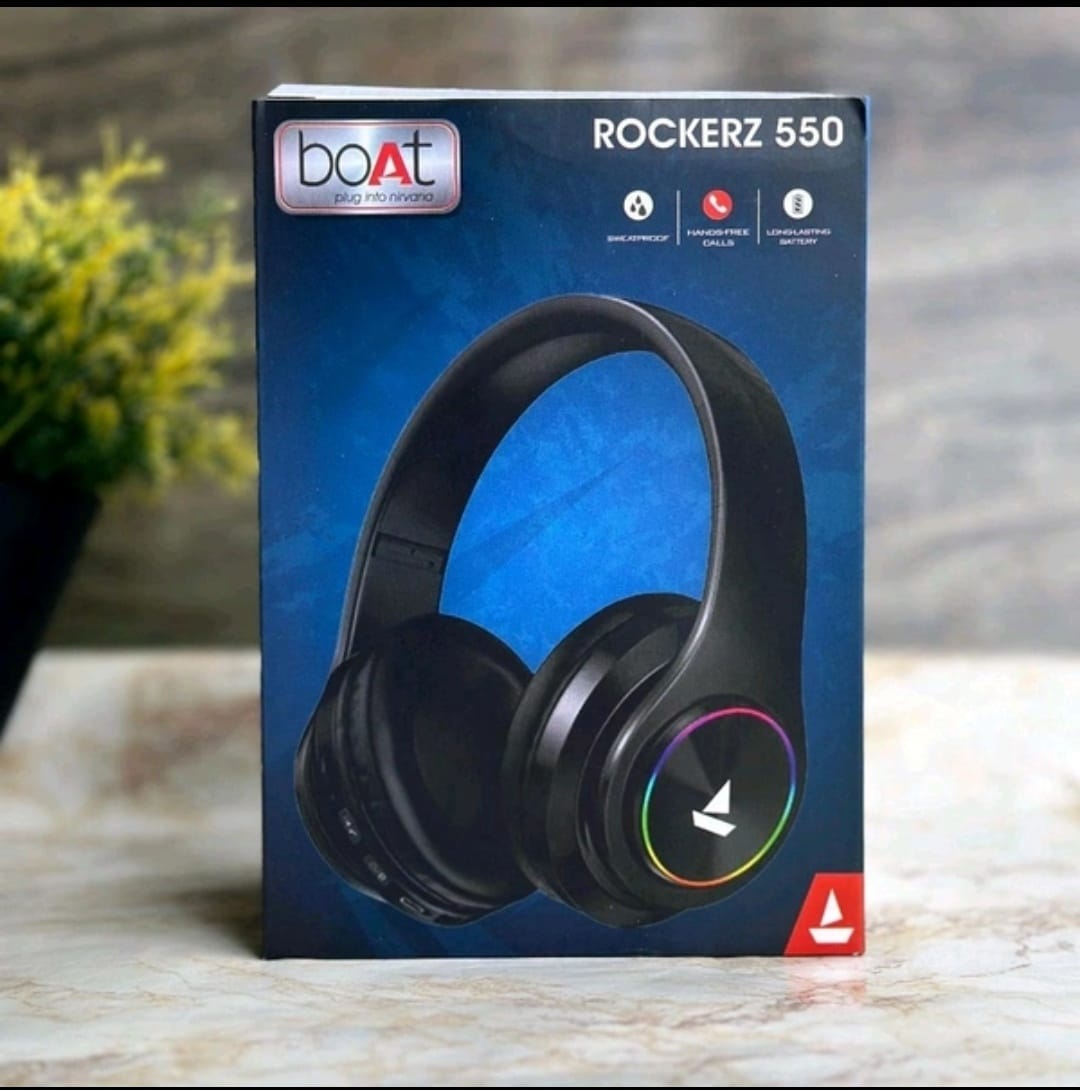 BOAT 550 ROCKERZ BLUETOOTH HEADPHONE