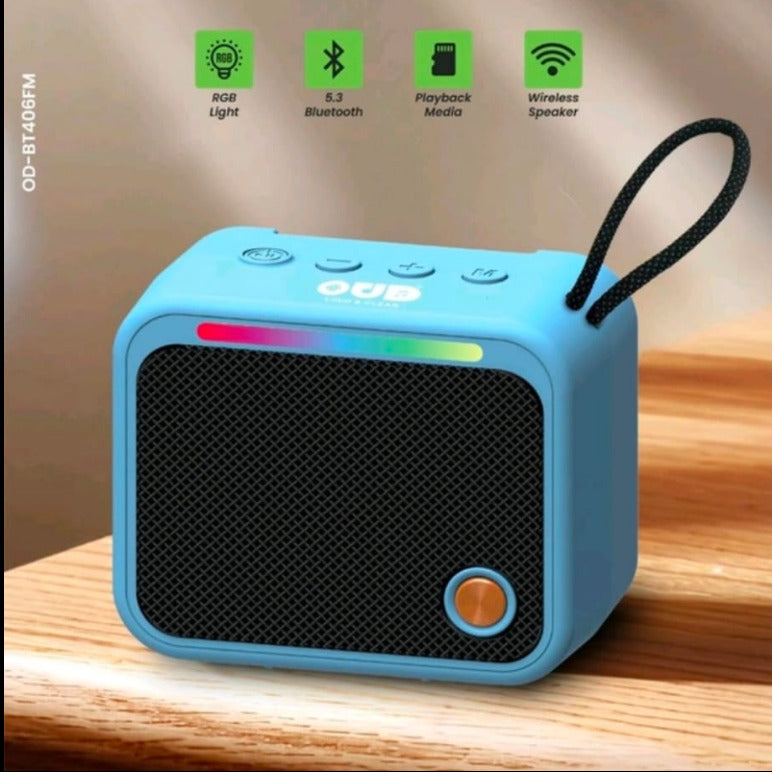 OUD TAZ WIRELESS BLUETOOTH SPEAKER WITH RGB LIGHT